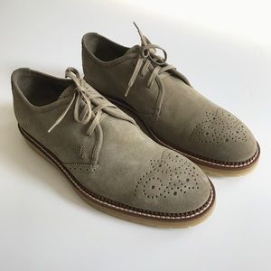 Louis Vuitton suede derby